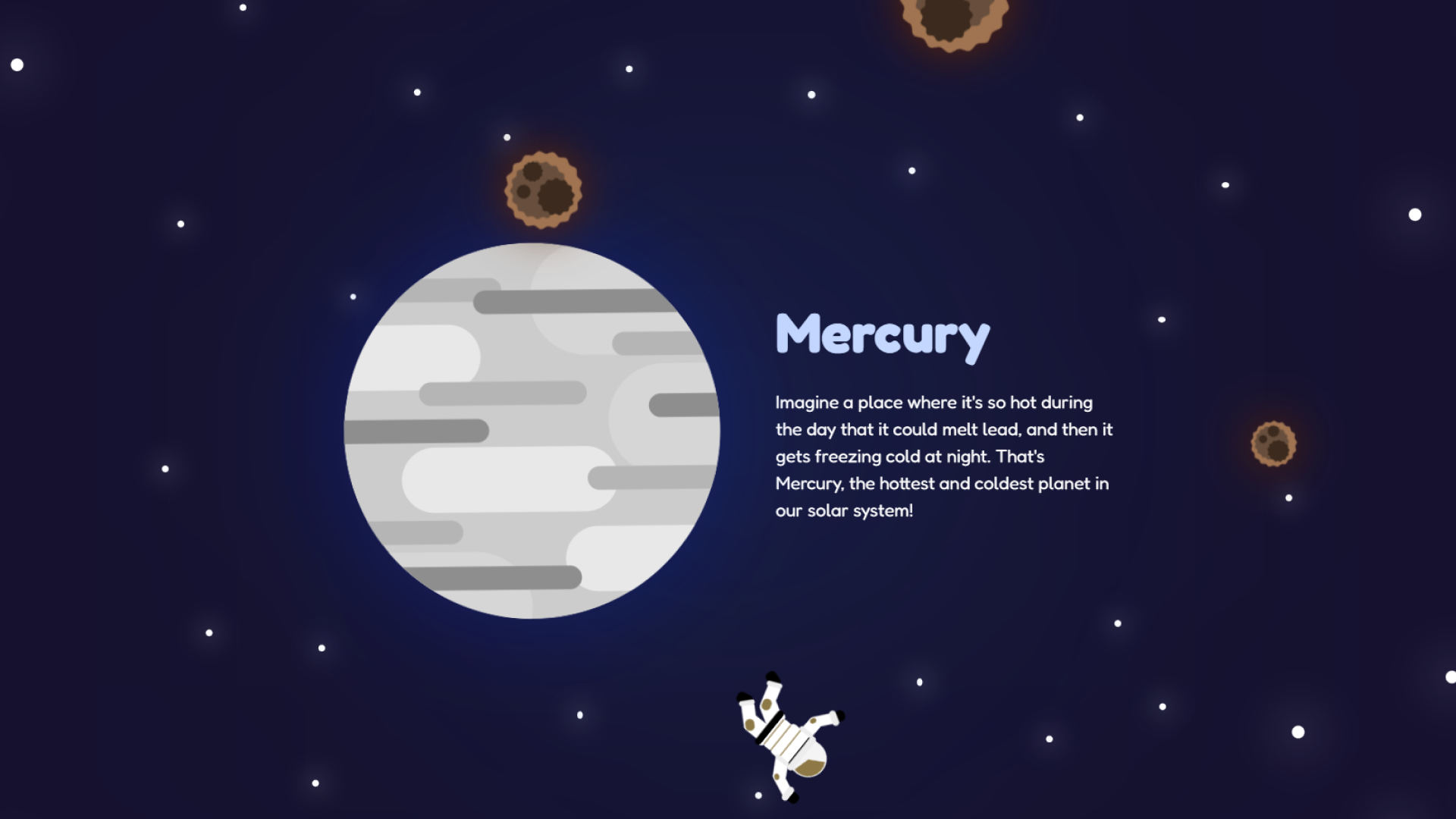 Slide example of mercury